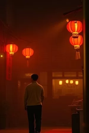 《夜航西飞》竖版海报，夜间机舱仪表盘冷光