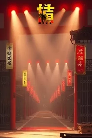 《慢速列车》竖版海报，绿皮车厢连接处的窗外风景